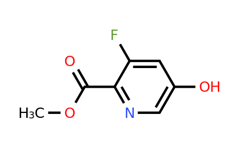 1256836-96-0 | Methyl 3-fluoro-5-hydroxypicolinate