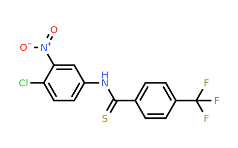 1257095-61-6 | N-(4-Chloro-3-nitrophenyl)-4-(trifluoromethyl)benzothioamide