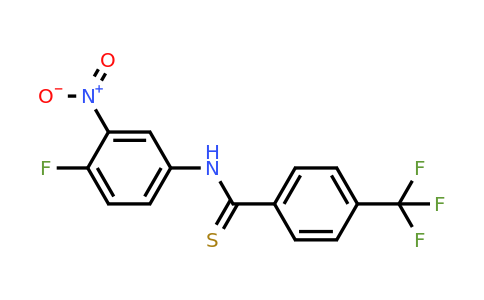 1257095-76-3 | N-(4-Fluoro-3-nitrophenyl)-4-(trifluoromethyl)benzothioamide