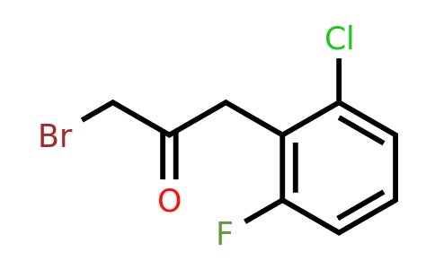 1257211-17-8 | 1-Bromo-3-(2-chloro-6-fluorophenyl)propan-2-one