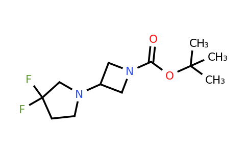 1257294-09-9 | tert-Butyl 3-(3,3-difluoropyrrolidin-1-yl)azetidine-1-carboxylate