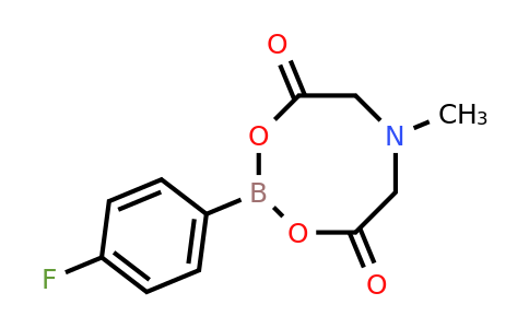 1257641-06-7 | 2-(4-Fluorophenyl)-6-methyl-1,3,6,2-dioxazaborocane-4,8-dione
