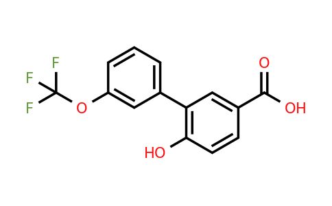 1258619-10-1 | 6-Hydroxy-3'-(trifluoromethoxy)biphenyl-3-carboxylic acid