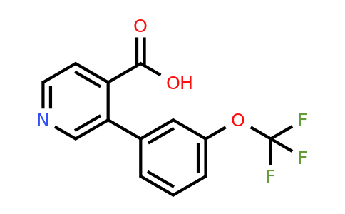 1258622-82-0 | 3-(3-(Trifluoromethoxy)phenyl)isonicotinic acid