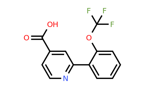 1258629-02-5 | 2-(2-(Trifluoromethoxy)phenyl)isonicotinic acid