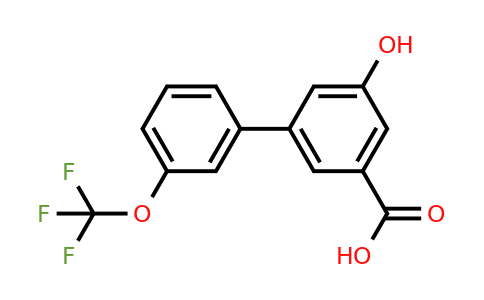 1258632-82-4 | 5-Hydroxy-3-(3-trifluoromethoxyphenyl)benzoic acid
