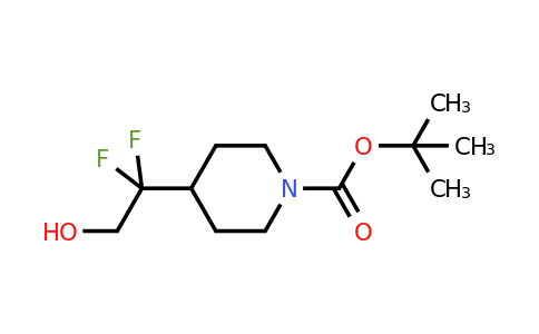 1258639-21-2 | tert-Butyl 4-(1,1-difluoro-2-hydroxy-ethyl)piperidine-1-carboxylate