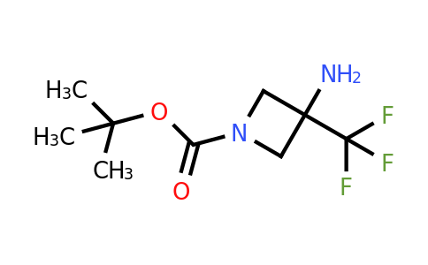 1258652-24-2 | tert-Butyl 3-amino-3-(trifluoromethyl)azetidine-1-carboxylate