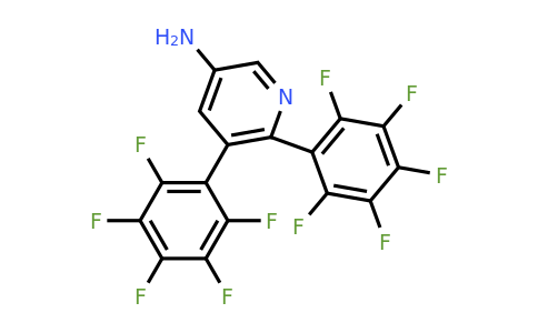 1259478-81-3 | 5-Amino-2,3-bis(perfluorophenyl)pyridine