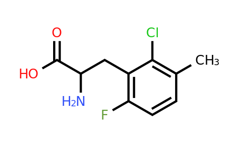 1259983-62-4 | 2-Amino-3-(2-chloro-6-fluoro-3-methylphenyl)propanoic acid