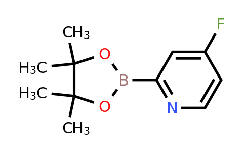 1260152-43-9 | 4-Fluoro-2-(4,4,5,5-tetramethyl-1,3,2-dioxaborolan-2-yl)pyridine