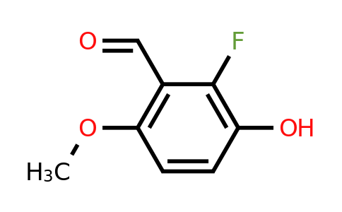 1260657-56-4 | 2-Fluoro-3-hydroxy-6-methoxybenzaldehyde