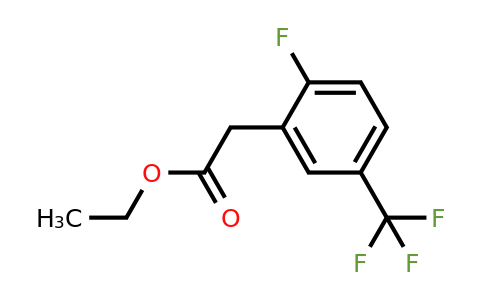 1260657-93-9 | Ethyl 2-(2-fluoro-5-(trifluoromethyl)phenyl)-acetate