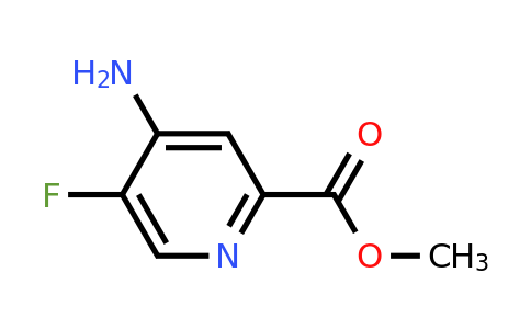 1260665-42-6 | Methyl 4-amino-5-fluoropicolinate