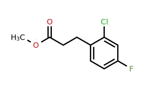 1260682-08-3 | Methyl 3-(2'-chloro-4'-fluorophenyl)propionate