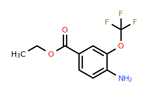 1260742-02-6 | Ethyl 4-amino-3-(trifluoromethoxy)benzoate