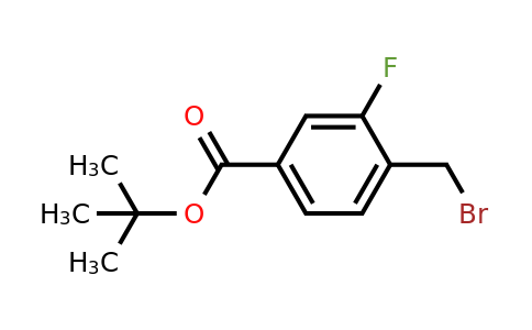 1260750-63-7 | tert-Butyl 4-(bromomethyl)-3-fluorobenzoate