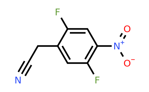 1260763-69-6 | 2,5-Difluoro-4-nitrophenylacetonitrile