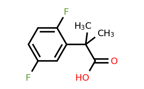 1260765-85-2 | 2-(2,5-Difluorophenyl)-2-methylpropanoic acid