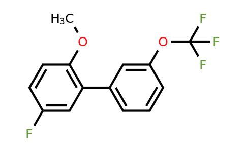 1260774-97-7 | 5-Fluoro-2-methoxy-3'-(trifluoromethoxy)biphenyl