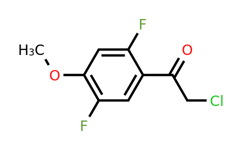 1260778-13-9 | 2',5'-Difluoro-4'-methoxyphenacyl chloride