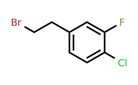 1260790-89-3 | 4-Chloro-3-fluorophenethyl bromide