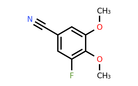 1260796-65-3 | 3,4-Dimethoxy-5-fluorobenzonitrile