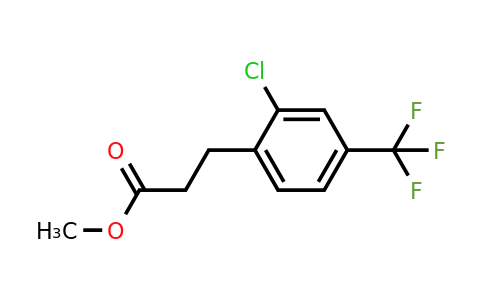 1260798-58-0 | Methyl 3-(2'-chloro-4'-(trifluoromethyl)phenyl)propionate