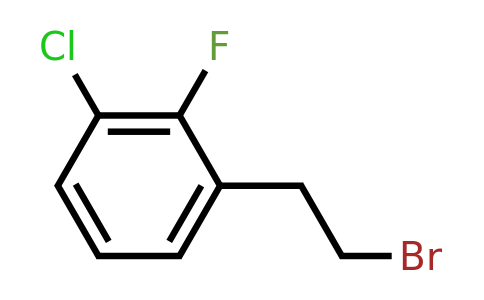 1260809-87-7 | 1-(2-Bromoethyl)-3-chloro-2-fluorobenzene
