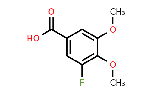 1260810-41-0 | 3,4-Dimethoxy-5-fluorobenzoic acid