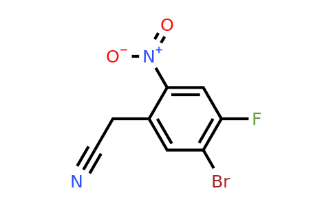 1260828-57-6 | 5-Bromo-4-fluoro-2-nitrophenylacetonitrile