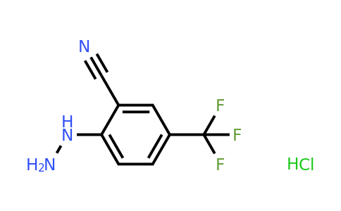 1260839-49-3 | 1-(2-Cyano-4-(trifluoromethyl)phenyl)hydrazine hydrochloride