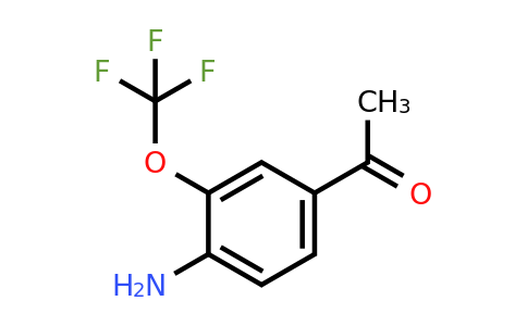 1260841-00-6 | 4'-Amino-3'-(trifluoromethoxy)acetophenone