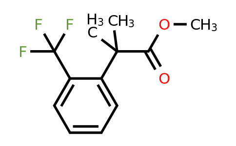 1260876-11-6 | Methyl 2-methyl-2-(2-(trifluoromethyl)phenyl)propanoate
