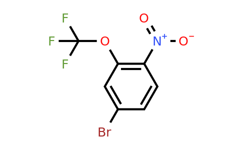 1260879-28-4 | 1-Bromo-4-nitro-3-(trifluoromethoxy)benzene