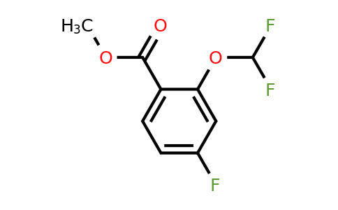 1260887-29-3 | Methyl 2-(difluoromethoxy)-4-fluorobenzoate