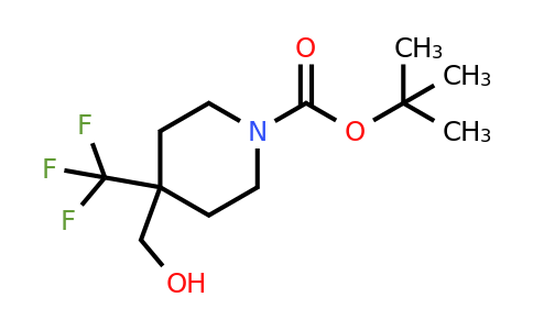 1260893-18-2 | tert-Butyl 4-(hydroxymethyl)-4-(trifluoromethyl)piperidine-1-carboxylate