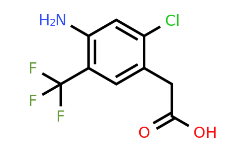 1260895-87-1 | 4-Amino-2-chloro-5-(trifluoromethyl)phenylacetic acid
