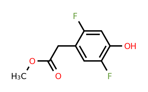 1260913-46-9 | Methyl 2,5-difluoro-4-hydroxyphenylacetate
