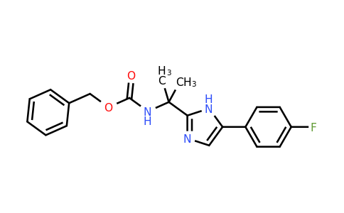 1261118-02-8 | Benzyl (2-(5-(4-fluorophenyl)-1H-imidazol-2-yl)propan-2-yl)carbamate