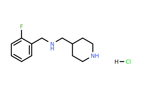 1261231-62-2 | N-(2-Fluorobenzyl)-1-(piperidin-4-yl)methanamine hydrochloride