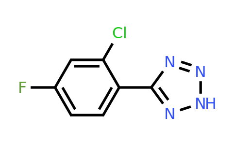 1261268-87-4 | 5-(2-Chloro-4-fluorophenyl)-2H-tetrazole