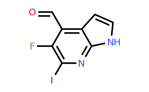 5-Fluoro-6-iodo-1H-pyrrolo[2,3-b]pyridine-4-carbaldehyde