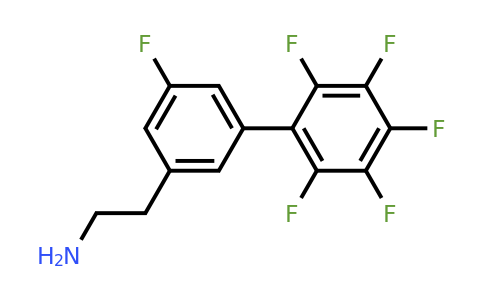 1261435-02-2 | 5,2',3',4',5',6'-Hexafluorobiphenyl-3-ethylamine