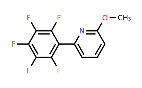 1261437-08-4 | 2-Methoxy-6-(perfluorophenyl)pyridine
