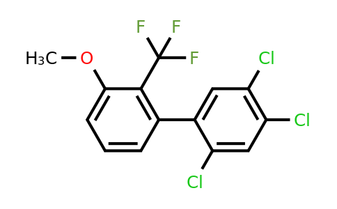 1261437-39-1 | 3'-Methoxy-2,4,5-trichloro-2'-(trifluoromethyl)biphenyl