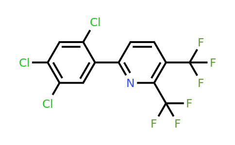 1261437-73-3 | 2,3-Bis(trifluoromethyl)-6-(2,4,5-trichlorophenyl)pyridine