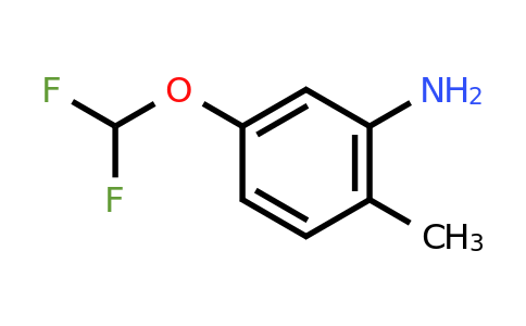 1261438-04-3 | 5-Difluoromethoxy-2-methylaniline