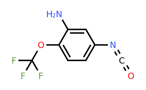 1261438-33-8 | 3-Amino-4-(trifluoromethoxy)phenylisocyanate