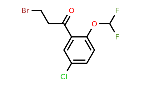 1261438-41-8 | 3-Bromo-5'-chloro-2'-(difluoromethoxy)propiophenone